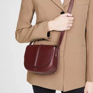 A.P.C. Betty Bag in Burgundy
